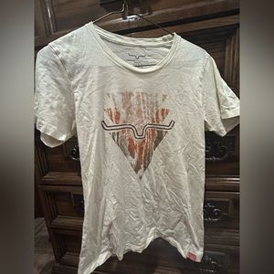 Cream colored kimes ranch shirt